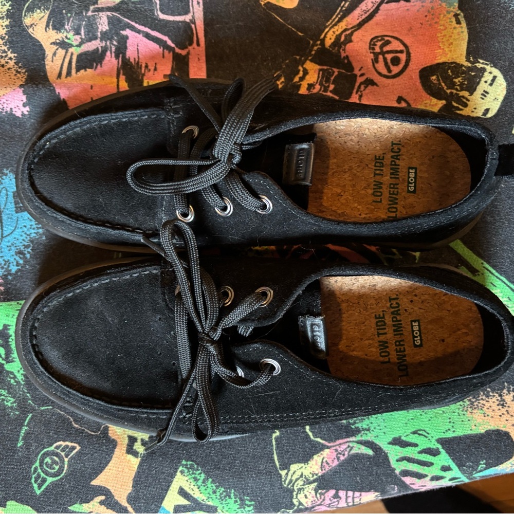 Globe Black loafers
